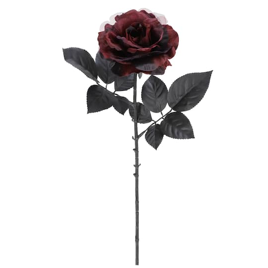 26" Burgundy & Black Rose Stem by Ashland®